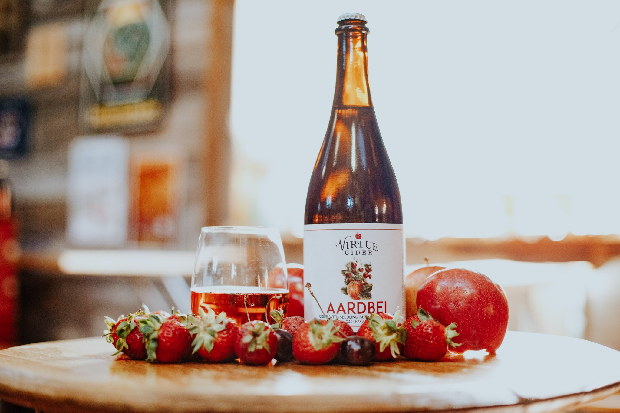 SMALL BATCH RELEASE: AARDBEI LAMBIC-STYLE CIDER
