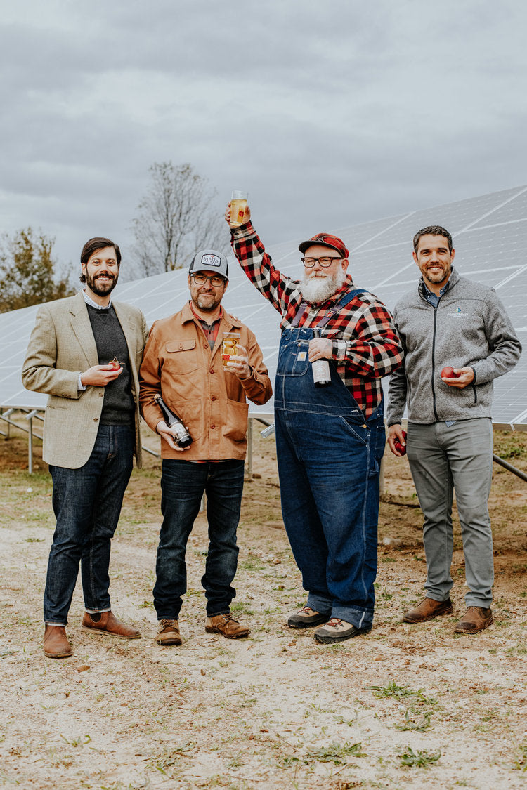 VIRTUE CIDER INSTALLS 200 NEW SOLAR PANELS AT FARM